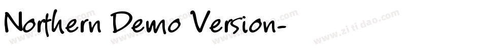 Northern Demo Version字体转换
